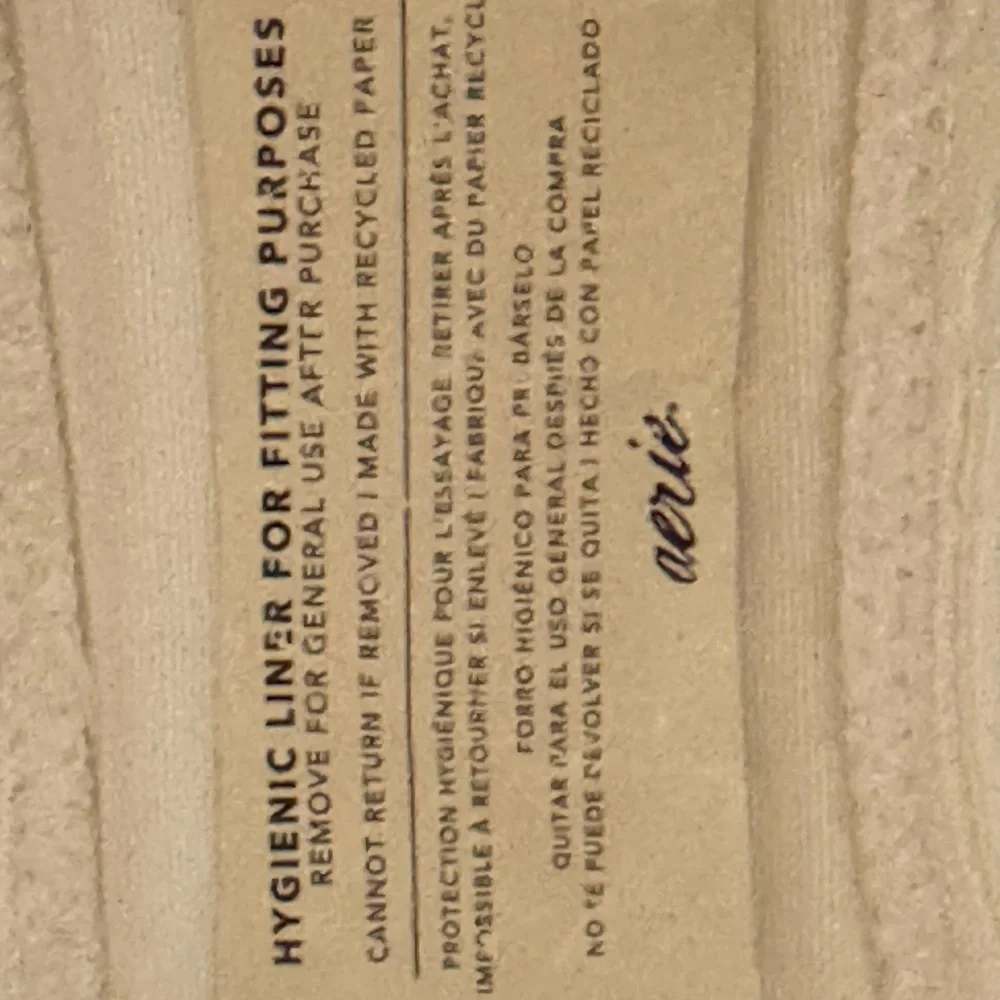 AA-533 Aerie NWT Cheekiest White Summer Swim Bikini‎ Bottoms Size S